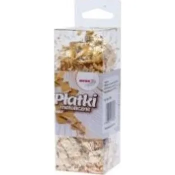 Set školních potřeb Płatki metaliczne złote