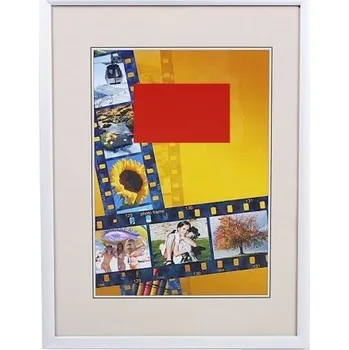 Fotoalbum CODEX rám 50x60, hliník, bílá