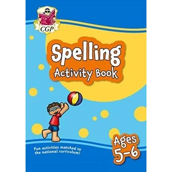 Cizí jazyk New Spelling Home Learning Activity Book for Ages 5-6 - CGP Books