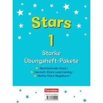 Cizí jazyk STARS - starke Übungshefte - 1. Schuljahr - 3 Übungshefte im Paket mit Lösungen