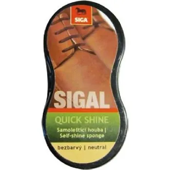 Přípravek pro údržbu obuvi SIGAL Samoleštící houba malá NO. 7