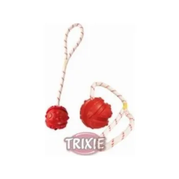 Hračka pro psa Hračka pes Míč plovoucí na šňůrce 7cm/35cm Trixie