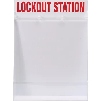 Dílenský stůl Velká stanice Lockout, k montáži na stěnu, 26 háčků