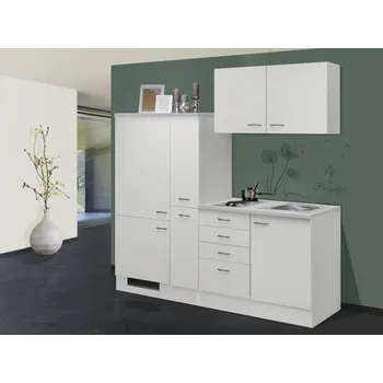 Kuchyňská linka Rovná kuchyňská linka se spotřebiči Flex Well Wito 190 cm barva čela matně bílá barva korpusu bílá