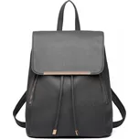 Šedý elegantní kožený batoh „Majestic“