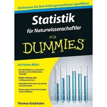 Přírodní věda Statistik für Naturwissenschaftler für Dummies - Krickhahn, Thomas