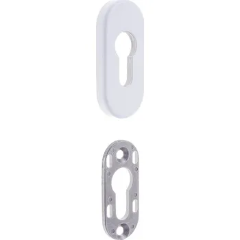 Příslušenství k oknu WINKHAUS RO.KS rozeta cyl.vložky oválná bílá