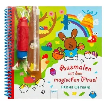 První čtění Ausmalen mit dem magischen Pinsel. Frohe Ostern! - Morey, Marie