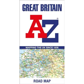 Populárně naučná literatura pro dospělé Great Britain A-Z-Road Map - Heron Maps