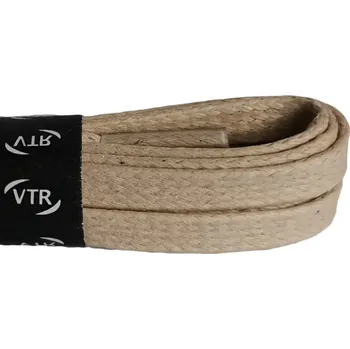 Tkaničky do bot Voskované tkaničky ploché béžové, délka 80 cm