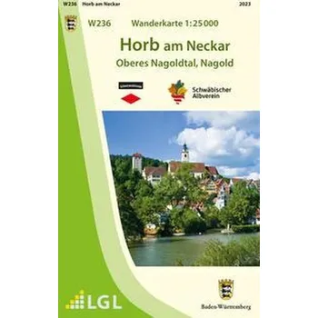 Wanderkarte 1:25000 Horb am Neckar - LGL