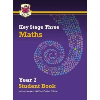 Cizí jazyk KS3 Maths Year 7 Student Book - with answers & Online Edition - CGP Books
