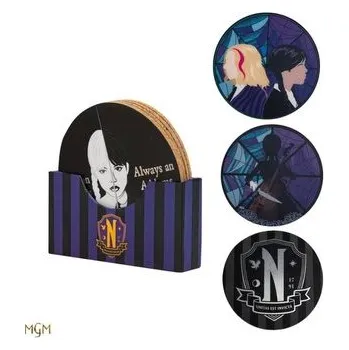 Wednesday Sada 4 podtácků