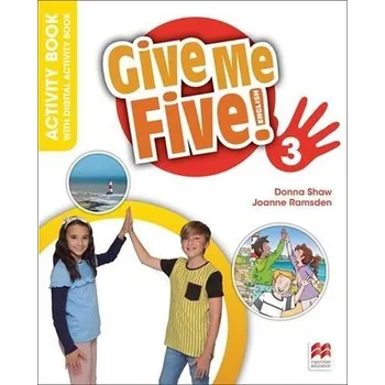 Anglický jazyk Give Me Five! 3 Activity Book + kod online w.2023 - Shaw Donna