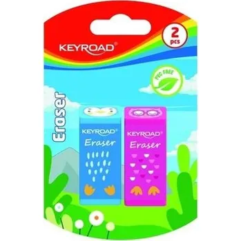 Set školních potřeb Gumka do ścierania zwierzęta 2szt