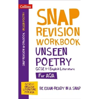 Učebnice AQA Unseen Poetry Anthology Workbook - GCSE, Collins