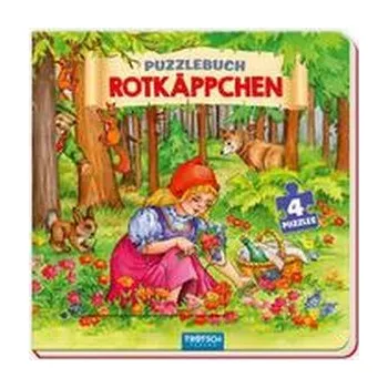První čtění Trötsch Pappenbuch Puzzlebuch Rotkäppchen - Trötsch Verlag