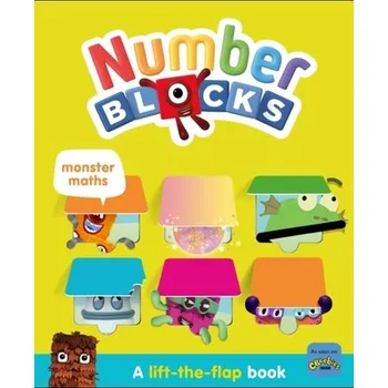 První čtění Numberblocks Monster Maths: A Lift the Flap Book - Sweet Cherry Publishing