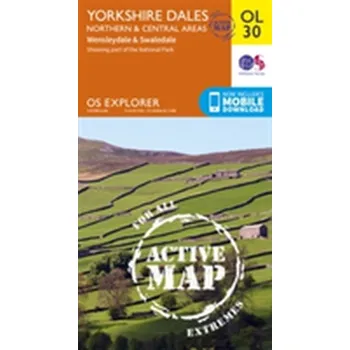 Encyklopedie Yorkshire Dales Northern & Central - Ordnance Survey