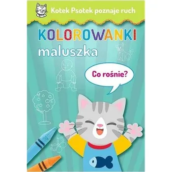 Cizojazyčná kniha Kotek Psotek poznaje ruch. Co rośnie?