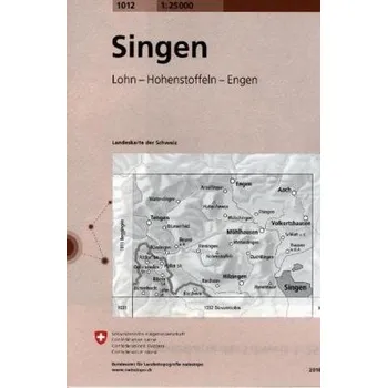 Landeskarte der Schweiz Singen