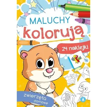 První čtění Maluchy kolorują. Zwierzęta domowe - Danuta Klimkiewicz, Maria Kwiecień Wydawnictwo Skrzat, Wiesław Drabik