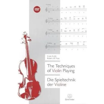 Die Spieltechnik der Violine. The Techniques of Violin Playing, m. DVD - Arditti, Irvine