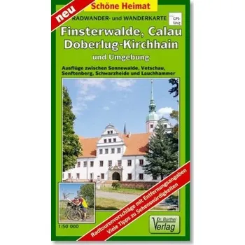 Doktor Barthel Karte Finsterwalde, Calau, Doberlug-Kirchhain und Umgebung