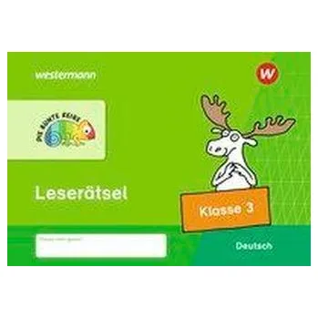 První čtění DIE BUNTE REIHE - Deutsch. Leserätsel Klasse 3