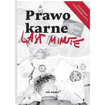 Last Minute Prawo karne - praca zbiorowa