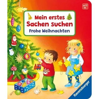 První čtění Mein erstes Sachen suchen: Frohe Weihnachten - Sandra Grimm