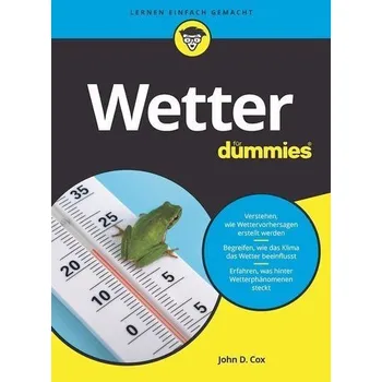 Příroda Wetter für Dummies - Cox, John M.