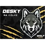 Desky na číslice - Vlk