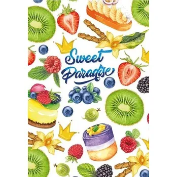 Set školních potřeb Notatnik ozdobny 143x210/80K kratka Owoce