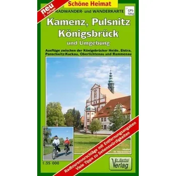 Doktor Barthel Karte Kamenz, Pulsnitz, Königsbruck und Umgebung