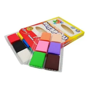 Set školních potřeb Modelina 12 kolorów