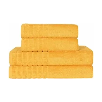 Modalový ručník nebo osuška, Modal, žlutá 50 x 95 cm