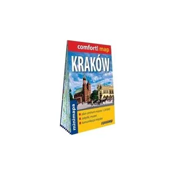 Cestování Comfort! map Kraków midi 1:20 000 plan miasta - praca zbiorowa