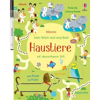 První čtění Mein Wisch-und-weg-Buch: Haustiere - Robson, Kirsteen