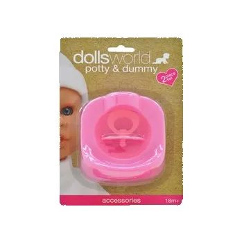 Panenka Dolls World - Nočník a dudlík