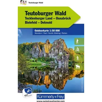 Teutoburger Wald Nr. 45 Outdoorkarte Deutschland 1:50 000