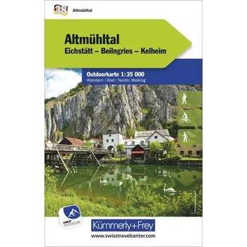 Altmühltal Nr. 38 Outdoorkarte Deutschland 1:35 000 - Hallwag Kümmerly+Frey AG