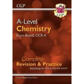 Anglický jazyk New A-Level Chemistry for 2018: OCR A Year 1 & 2 Complete Revision & Practice with Online Edition - CGP Books