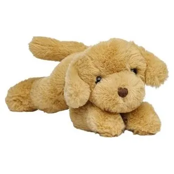 plyšák Labrador kremowy leżący 28 cm