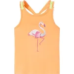 vidaXL Dětské tílko jasně oranžové 116