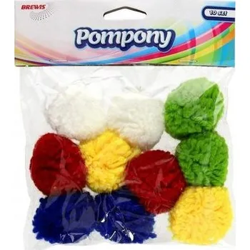 Set školních potřeb Pompony puszyste 40mm 6szt