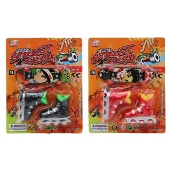 Zimní brusle Skate a brusle na prst, 6 x 5 cm