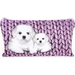 Piórnik Love różowy