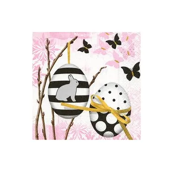 Papírový kapesník Ubrousky 33 x 33 cm, Velikonoce