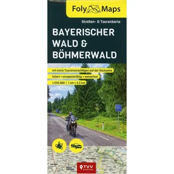 FolyMaps Böhmerwald / Bayerischer Wald 1:250 000